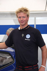 Nicki Thiim var godt tilfreds med sin debut som fabrikskører.